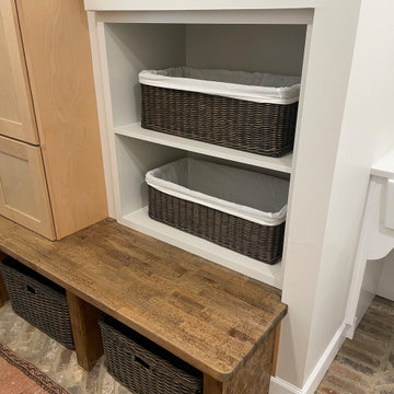 East Cobb Mudroom and Laundry Room by Atlanta Curb Appeal