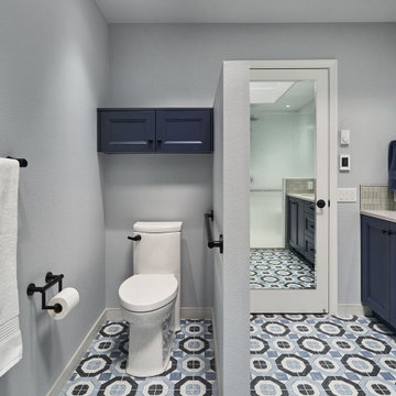 Transitional Accessible Primary Bath