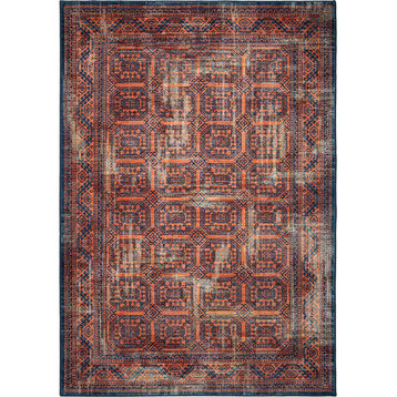 Palmetto Living by Orian Alexandra Northern Mashad Red Area Rug, 5'3"x7'6"