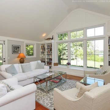 New Windows in Amazing Living Room - Renewal by Andersen Shelter Island and Long