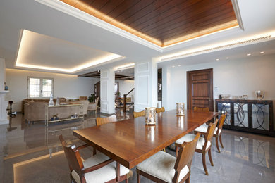 Inspiration pour une salle à manger.