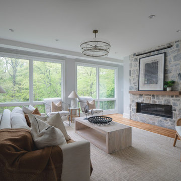 Washington, DC Mid-Century Modern 1922 American Four Square Remodel