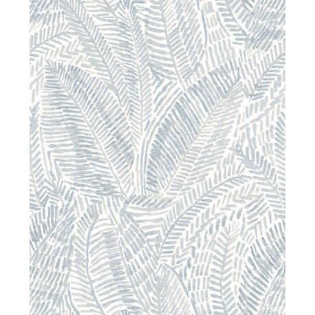 Fildia Light Blue Botanical Wallpaper Bolt