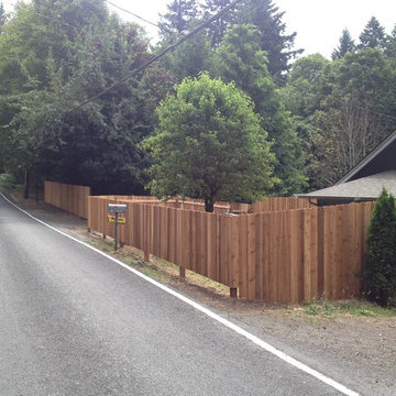 Custom Cedar Fencing Portfolio for Washington County - Forest Grove, Oregon