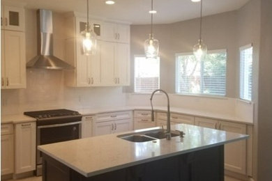 Example of a kitchen design in Other
