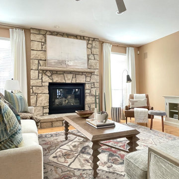 Chesterfield Mo-Traditional Living Room refresh