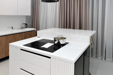 Kitchen - contemporary kitchen idea in Other