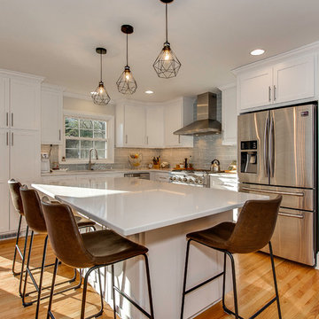 Split level home remodel