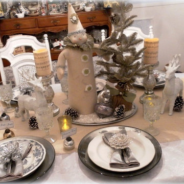 A French Country Christmas Tablescape