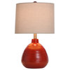 Cameron - Table Lamp, Apple Red
