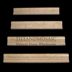 Crema Marfil Marble Ogee 1 Chairrail Molding Polished - Products