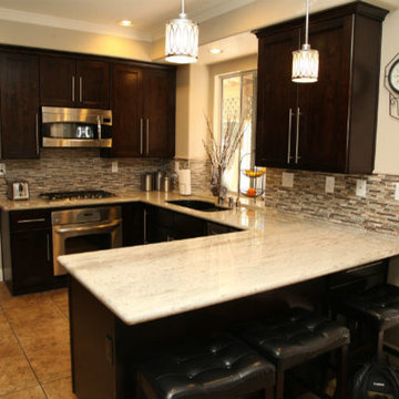 Water damaged kitchen in Murrieta