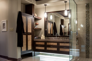Example of a bathroom design in Other