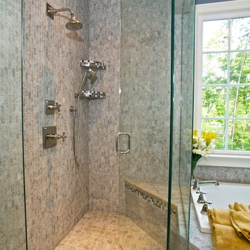 Williamsburg Bathroom shades of blue