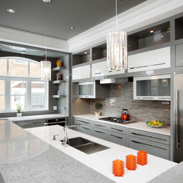 Gray Galore Kitchen