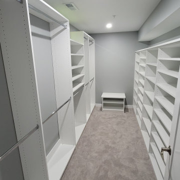 Customized White Storage Unit - Waldorf, MD