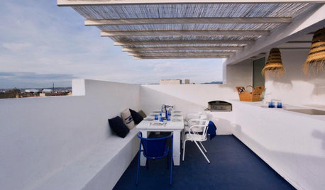 9 éléments clés d'une terrasse grecque