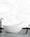 17 in. Shower Bench in Pure Acrylic Stone in Matte Black