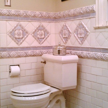 Blue & White Bathroom