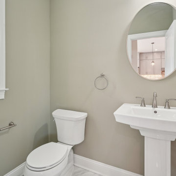 Powder Room | Second Level Addition New Milford NJ