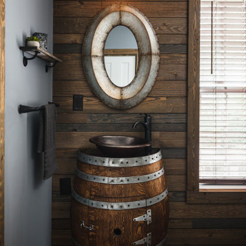Rustic Basement Project