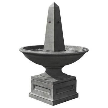 Condotti Obelisk Outdoor Fountain
