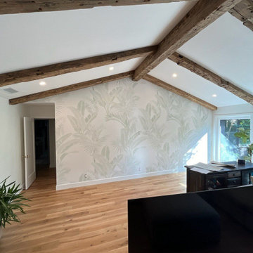 Wallpaper installation Living Room in Verdi