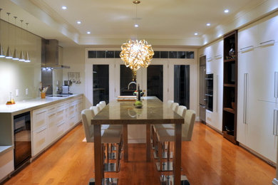 Minimalist kitchen photo in Toronto