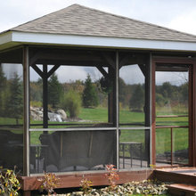 screen porch not attached