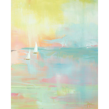 "Painted Sunset" Canvas Wall Art by Susan Pepe, 24"x30"