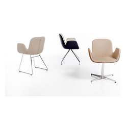 Daisy 4-Star Swivel Armchair by B&T - Dining Chairs
