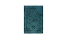 Ophelia Overdyed Traditional Teal and Gray Rug, 5'3"x7'6"