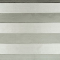 Yasmin Stripe in Platinum - Fabric