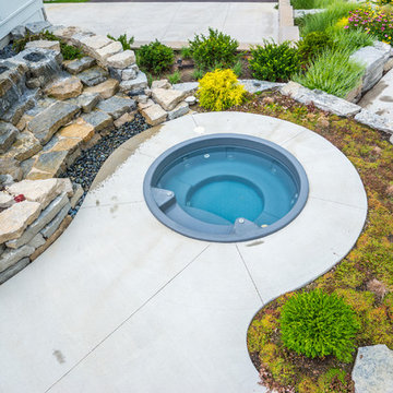 Backyard Pool, Patio, Perennials, and FUN in Barrington, IL