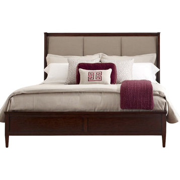 Kincaid Elise Solid Wood Caris King Sleigh Bed, Amaretto, 77-136P