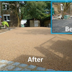 Resin Bound surfacing Driveways - Landscaping Stones And Pavers