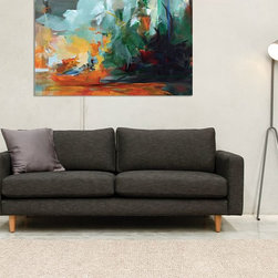 Hendrick Australian Made fabric Sofa Lounge by Bent Design Studio - Sofas