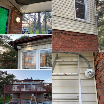 Cottage Exterior Security and Installation