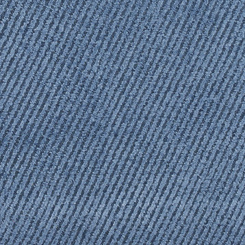 Blue Soft Durable Woven Velvet Upholstery Fabric By The Yard