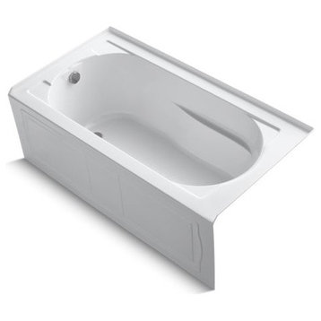 Kohler Devonshire 60" X 32" Alcove Bath w/ Left-Hand Drain, White