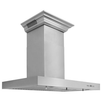 ZLINE 30" Ducted Vent Wall Mount Range Hood With Built-in CrownSound