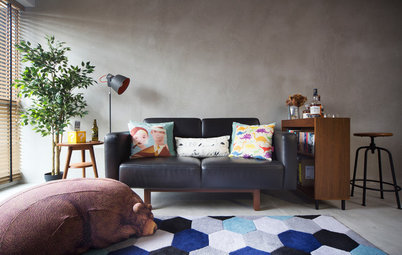 Houzz Tour:  Colour and Character Come to This BTO Flat