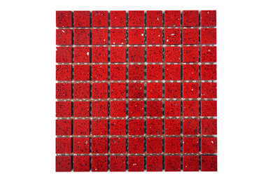 Red Quartz Mosaic Tile