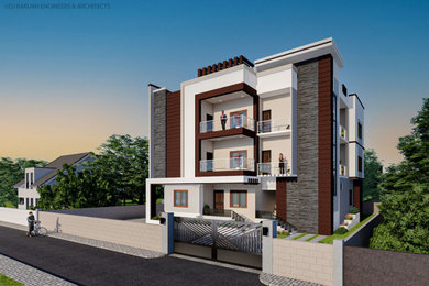 Design & Development of RCC Villa at Dergaon.
