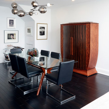 An interpretation of a New York -style penthouse in mid-town Toronto