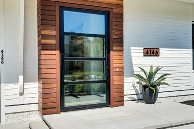 Entryway - modern entryway idea in Other