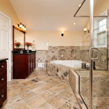Luxurious Bathroom Design Includes Exquisite Tile Work