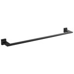 Delta - Delta Pivotal 30" Towel Bar, Matte Black, 79930-BL - The confident slant of the Pivotal Bath Collection makes it a striking addition to a bathroom's contemporary geometry for a look that makes a statement. Complete the look of your bath with this Pivotal 30" Towel Bar. Delta makes installation a breeze for the weekend DIYer by including all mounting hardware and easy-to-understand installation instructions.  Matte Black makes a statement in your space, cultivating a sophisticated air and coordinating flawlessly with most other fixtures and accents. With bright tones, Matte Black is undeniably modern with a strong contrast, but it can complement traditional or transitional spaces just as well when paired against warm neutrals for a rustic feel akin to cast iron.You can install with confidence, knowing that Delta backs its bath hardware with a Lifetime Limited Warranty.