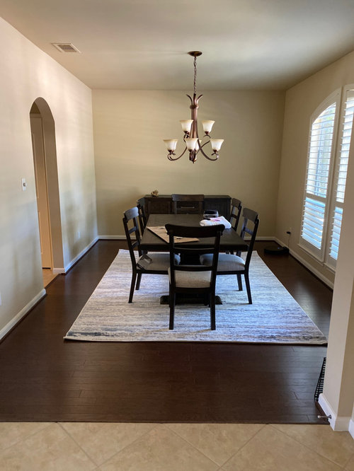 is this rug too big for the room?