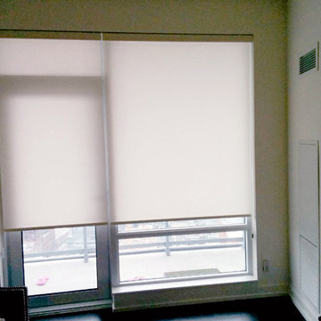 Chevron Roller Shade, Combi Blinds